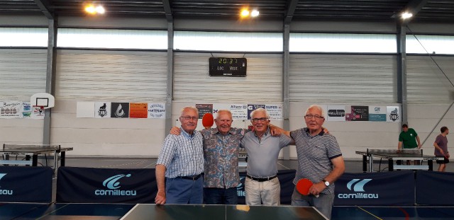 Tournoi du club avec la participation des anciens présidents